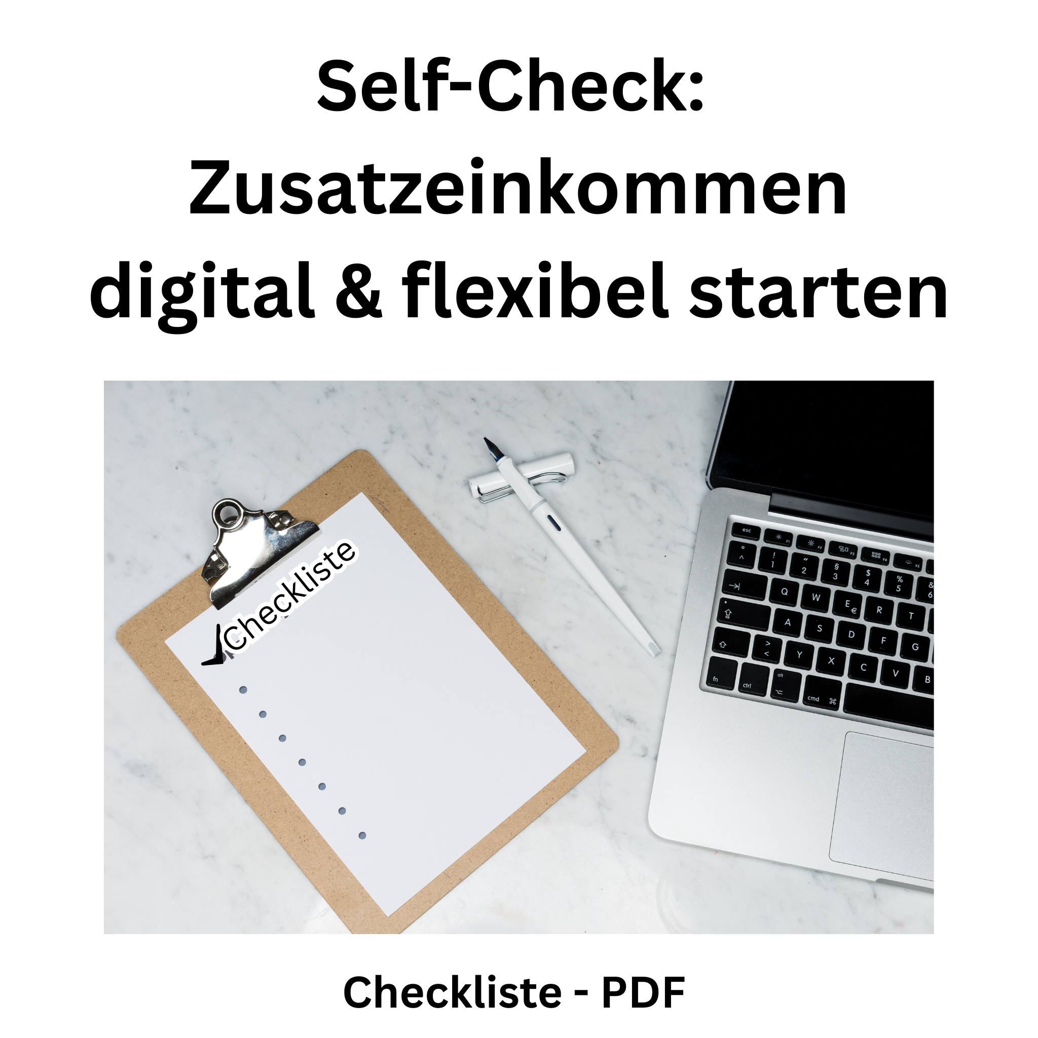 Self-Check: Zusatzteinkommen digital & flexibel starten